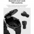 S9 1 53 Inch Smart Watch with Earbuds Waterproof Fitness Tracker Sports Recorder Heart Rate Blood Oxygen Monitor Black