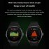 S9 1 53 Inch Smart Watch with Earbuds Waterproof Fitness Tracker Sports Recorder Heart Rate Blood Oxygen Monitor Black