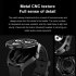 S9 1 53 Inch Smart Watch with Earbuds Waterproof Fitness Tracker Sports Recorder Heart Rate Blood Oxygen Monitor Black