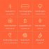S9 Bluetooth compatible Headphones Tws Wireless Binaural Smart Touch control Game Earbuds Sport Earphones White