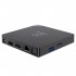 S95 Android TV Box    Amlogic S905X2  Quad Core  Dual Band  WiFi  2GB RAM  16GB ROM  UK Plug