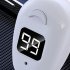S980 Single Bluetooth Headphone Digital Display Handsfree Earphone Mini In ear Invisible Business Headset black