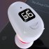 S980 Single Bluetooth Headphone Digital Display Handsfree Earphone Mini In ear Invisible Business Headset black