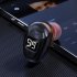 S980 Single Bluetooth Headphone Digital Display Handsfree Earphone Mini In ear Invisible Business Headset black