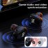 S980 Single Bluetooth Headphone Digital Display Handsfree Earphone Mini In ear Invisible Business Headset black