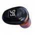 S980 Single Bluetooth Headphone Digital Display Handsfree Earphone Mini In ear Invisible Business Headset black