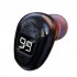 S980 Single Bluetooth Headphone Digital Display Handsfree Earphone Mini In ear Invisible Business Headset black