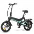 SAMEBIKE G7186 Electric Bicycle Foldable Bike Variable Speed City E bike 250W Motor 16inch Wheels 7 5Ah Battery Max 25Km h  black