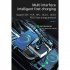 SC05 Car Charger 65 5w High Power PD QC3 0 Fast Charging Voltage Display Usb Hub For Car Mobile Phones 12v 24v black