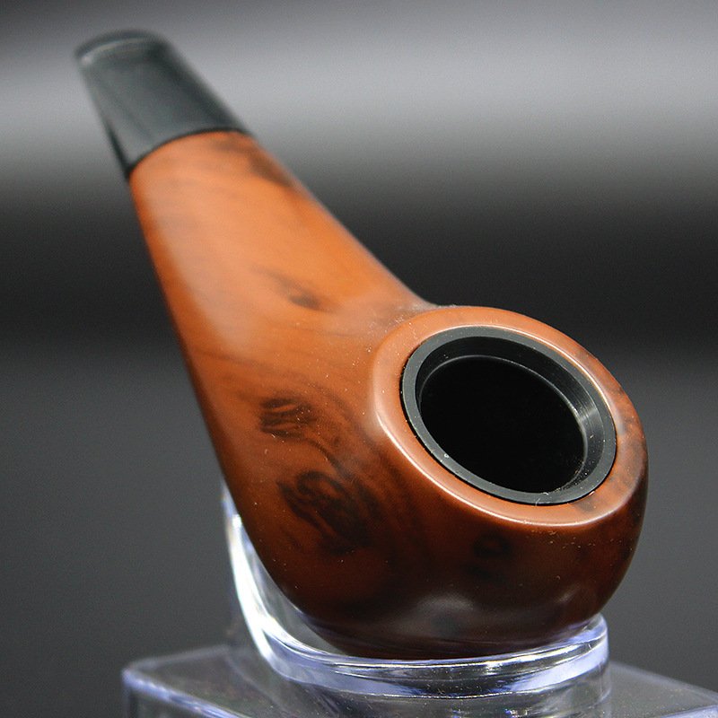 Wholesale SD102 Short Smoking Pipes Tobacco Pipes Wood Bent Filter