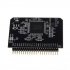 SD SDHC SDXC MMC to 2 5 inch IDE Memory Card 44 Pin Male Adapter Conversion Board Replacement Accessory black