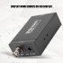 SD SDI HD SDI 3G SDII to HDMI Adapter Support 1080P High Definition Input SDI Converter black