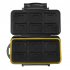 SD24 Memory Card Case Holder Water Resistant Storage Carrying Box black