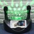 SD308  BT Speaker  Wireless Karaoke With Colorful Stage Lights And Microphone black
