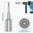 SDS Plus Ground Rod Driver Heavy Duty T Post Ground Rod Driver Tool Forged Steel Drill Bit Driver 65mm
