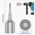 SDS Plus Ground Rod Driver Heavy Duty T Post Ground Rod Driver Tool Forged Steel Drill Bit Driver 65mm