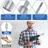 SDS Plus Ground Rod Driver Heavy Duty T Post Ground Rod Driver Tool Forged Steel Drill Bit Driver 65mm