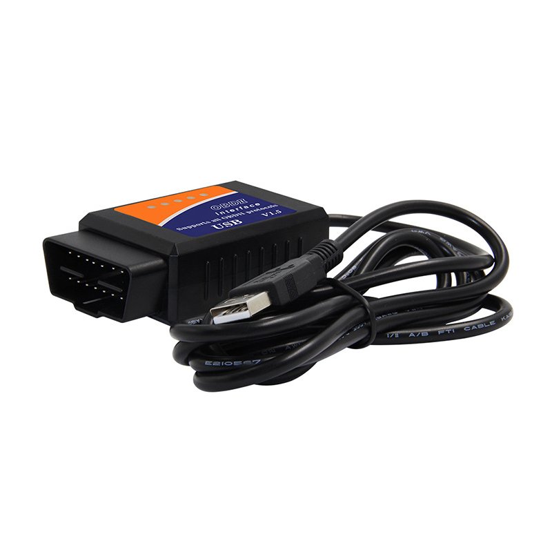 ELM327 USB V1.5 OBD2 Car Diagnostic Scanner Support for Android/IOS 