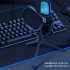 SF666R USB Wired Microphone Professional Video Recording RGB Condensador Gaming Microphone Noise Reduction Mic With Stand For Podcast Recording Studio Streaming