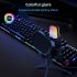 SF666R USB Wired Microphone Professional Video Recording RGB Condensador Gaming Microphone Noise Reduction Mic With Stand For Podcast Recording Studio Streaming