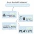 SF900 Dual Game Controllers Hand Grip HD Video Games Console Ergonomic Design Comfort Handheld Controllers White Gray