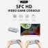 SF900 Dual Game Controllers Hand Grip HD Video Games Console Ergonomic Design Comfort Handheld Controllers White Gray