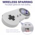 SF900 Dual Game Controllers Hand Grip HD Video Games Console Ergonomic Design Comfort Handheld Controllers White Gray