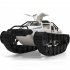 SG 1203 World of RC Tank Car 2 4G 1 12 High Speed Full Proportional Control Vehicle Models Wading Depth With Gull wing Door Metal Crawler gray 1 battery