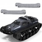 SG 1203 World of RC Tank Car 2.4G 1:12 High Speed Full Proportional Control Vehicle Models Wading Depth With Gull-wing Door Metal Crawler gray 1 battery