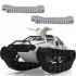 SG 1203 World of RC Tank Car 2 4G 1 12 High Speed Full Proportional Control Vehicle Models Wading Depth With Gull wing Door Metal Crawler white 2 batteries