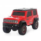 SG-1801 1:18 2.4G Climbing Car Low Voltage Protection Remote Control Model Car Toy 20KM/H red