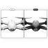 SG106 Drone with Dual Camera 1080P 720P 4K WiFi FPV Real Time Aerial Video Wide Angle Optical Flow RC Quadcopter Helicopter Toys 1080P dual camera