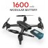 SG106 Drone with Dual Camera 1080P 720P 4K WiFi FPV Real Time Aerial Video Wide Angle Optical Flow RC Quadcopter Helicopter Toys 1080P dual camera