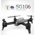 SG106 Drone with Dual Camera 1080P 720P 4K WiFi FPV Real Time Aerial Video Wide Angle Optical Flow RC Quadcopter Helicopter Toys 1080P dual camera