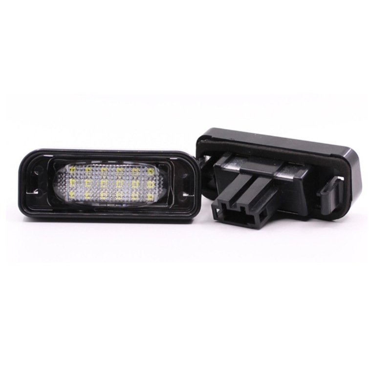 2PCS 18LED License Plate Light For Mercedes-Benz W220 S-class S280 S320 S500 License Plate Light 