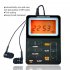 SH 01 Multifunctional AM FM Radio With Earphones Radio Rechargeable Portable MP3 Player Alarm Clock For Walking Home Running black