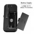 SH05 Mini Radio Battery Powered Portable Radio Excellent Reception Pocket AM FM Radio For Senior Running Walking Home black