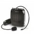 SHIDU 10 Watts UHF Wireless Voice Amplifier with Comfortable Headset Waist Neck Band and Belt Clip for Teachers Tour Guides Training Meeting Support Recording T