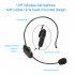 SHIDU 10 Watts UHF Wireless Voice Amplifier with Comfortable Headset Waist Neck Band and Belt Clip for Teachers Tour Guides Training Meeting Support Recording T