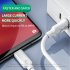 SIMU 1M Android Flash Phone Charging Cable With USB Charging Plug For Huawei Oppo white conventional