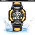 SIMU Kids Boy Girls Electronic Watch Students Multi function Sports Casual Wristwatch red