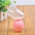 SIMU Portable Liquid Silicone Rubber Strong Suction Manual Breast Pump Pink