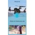 SJRC Z5 Wifi FPV With 720P Camera Double GPS Dynamic Follow RC Drone Quadcopter Black