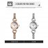 SKMEI 1408 Luxury Women Quartz Wristwatch Fashion Casual Simple 30M Waterproof Alloy Band Ladies Watch Silver