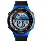 SKMEI 1465 Men Luxury Sport Watch 50M Waterproof Electronic Digital Wristwatch Blue