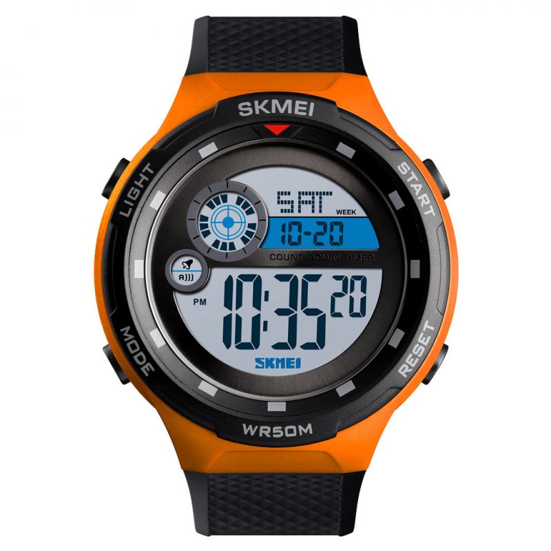 SKMEI 1465 Men Luxury Sport Watch Orange