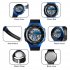 SKMEI 1465 Men Luxury Sport Watch 50M Waterproof Electronic Digital Wristwatch Green