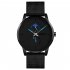 SKMEI Men Quartz Watch Second 24 Hour Display Waterproof Stainless Steel Simple Wristwatch Blue