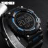 SKMEI Men Sport Watch Waterproof Fashion Outdoor Noctilucent Electronic Watch red
