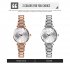 SKMEI Simple Casual All match Quartz Watch for Women Girls   Rose Gold